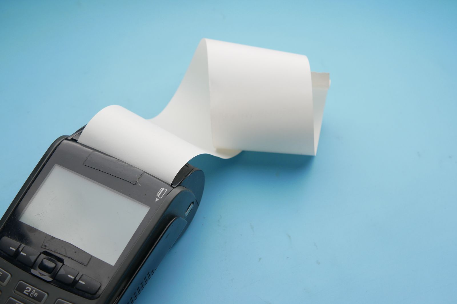 Rolls of blank barcode labels